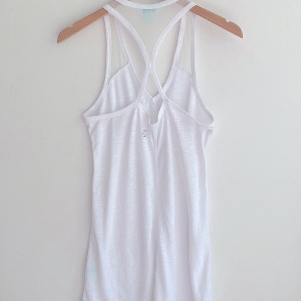 Balance CoverUp Collection‎ White Racerback Tank, Size S - Picture 5 of 6